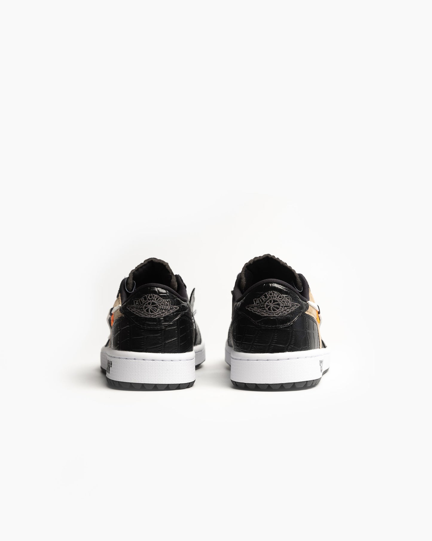 'OFF-WHITE' Air Jordan 1 Low Golf - Black Iron Grey