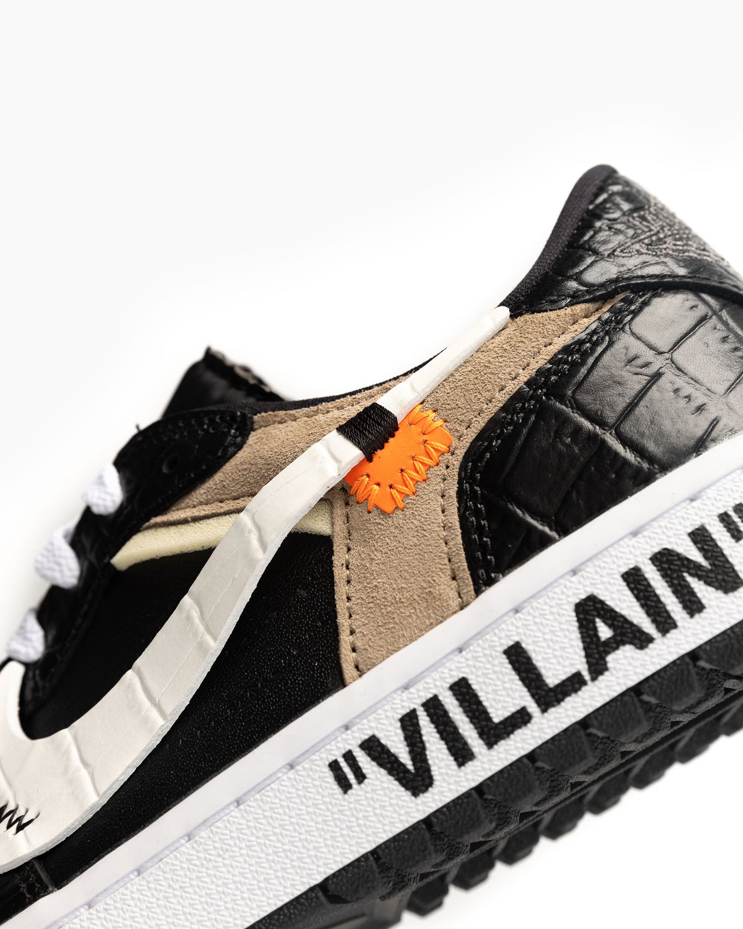 'OFF-WHITE' Air Jordan 1 Low Golf - Black Iron Grey