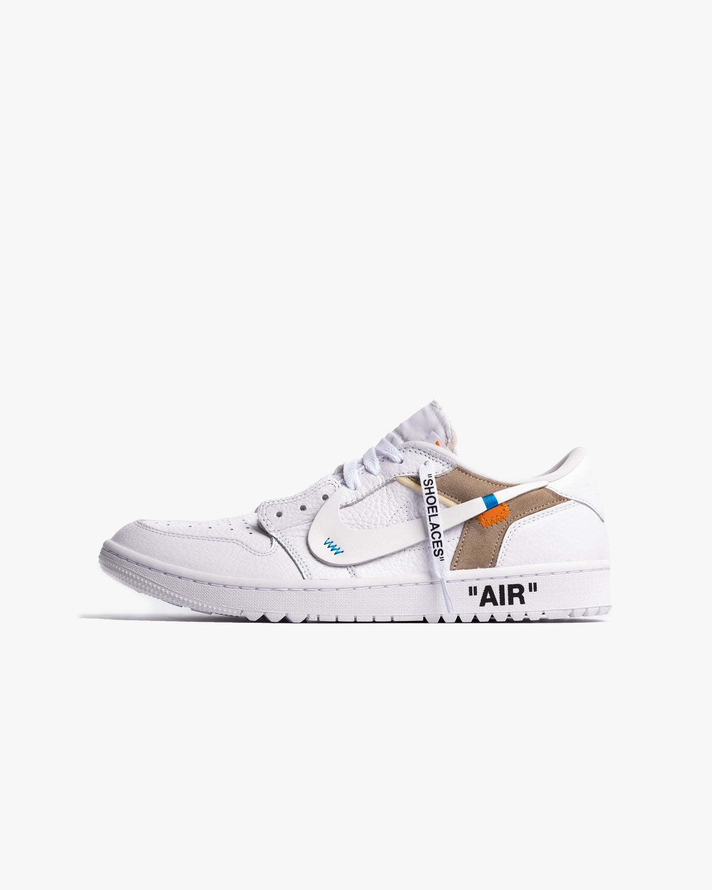 'OFF-WHITE' Air Jordan 1 Low Golf - Triple White