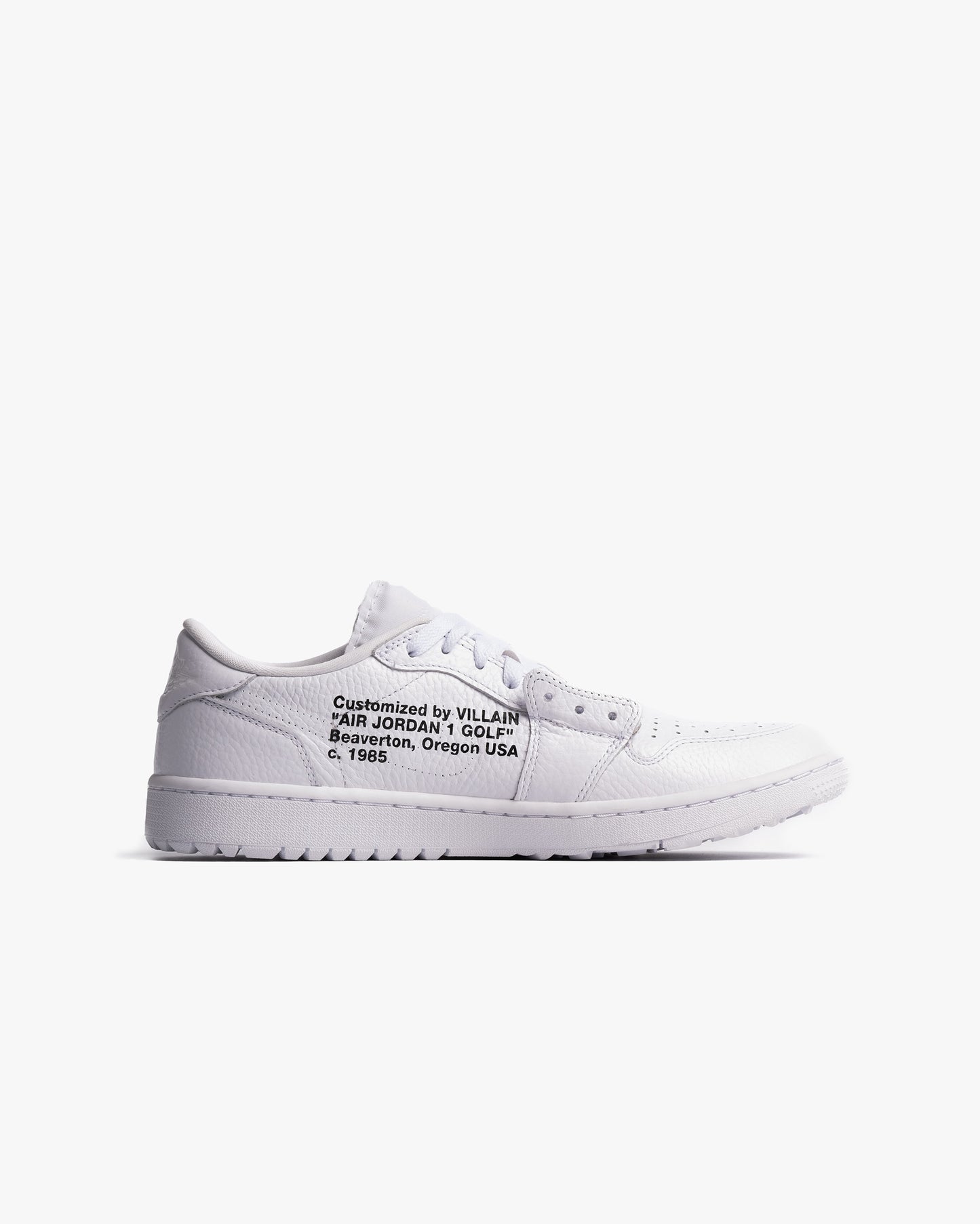 'OFF-WHITE' Air Jordan 1 Low Golf - Triple White