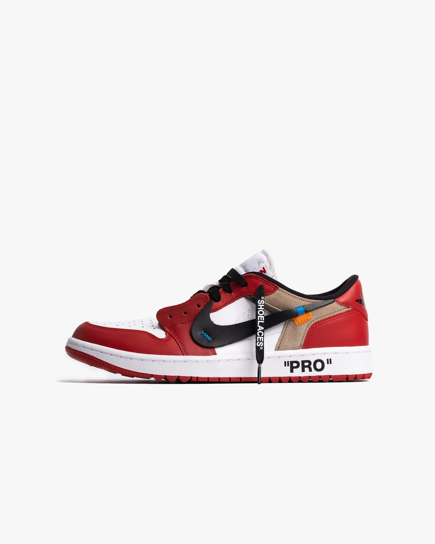 'OFF-WHITE' Air Jordan 1 Low Golf - Chicago