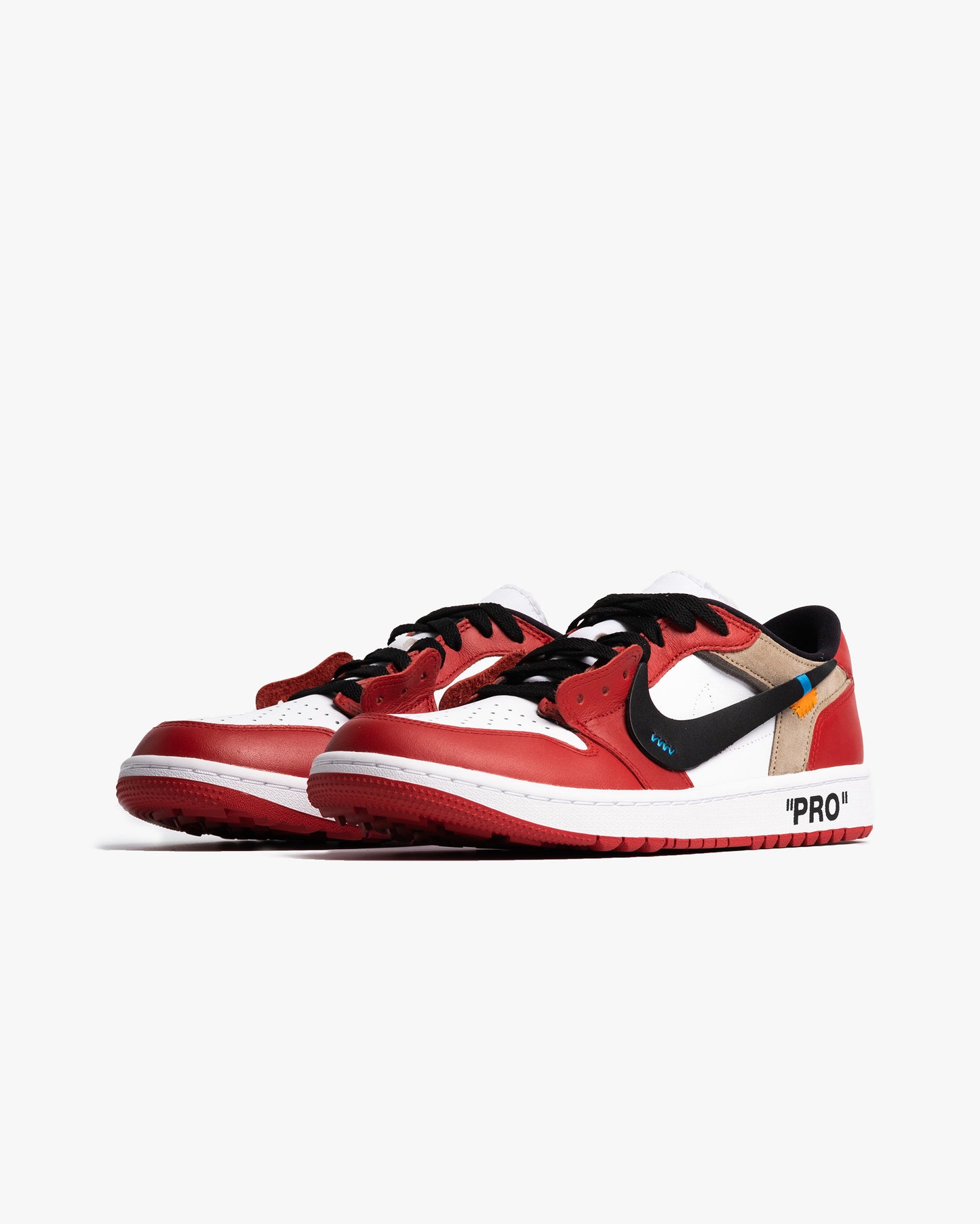 'OFF-WHITE' Air Jordan 1 Low Golf - Chicago