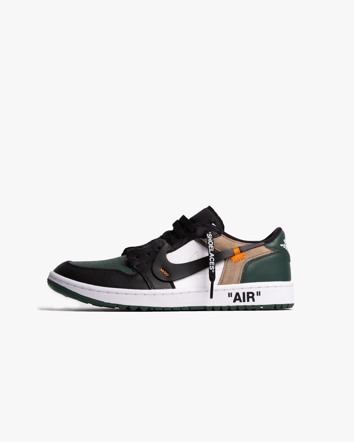 'OFF-WHITE' Air Jordan 1 Low Golf - Noble Green