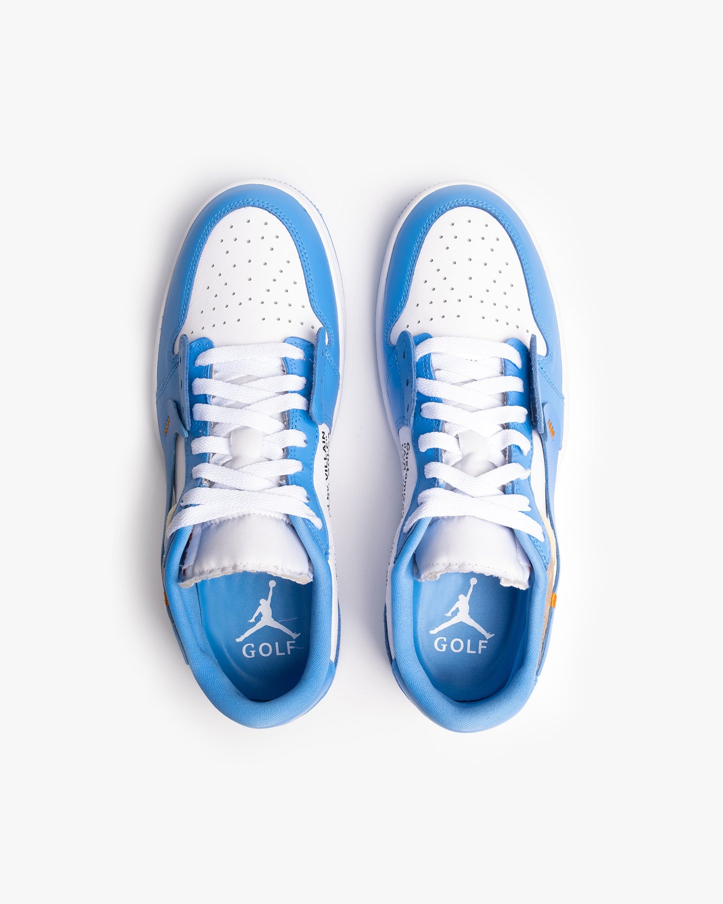 'OFF-WHITE' Air Jordan 1 Low Golf - UNC